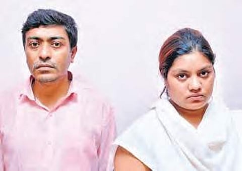Sandeep Mitra and Neetha Shanker, the arrested fraudsters