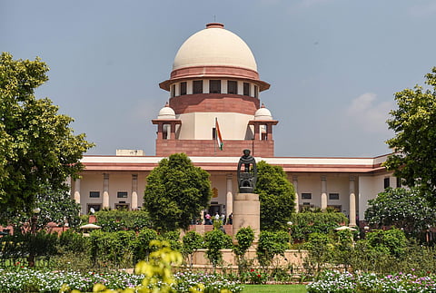 An outside view of Supreme Court in New Delhi Wednesday September 26 2018. | PTI