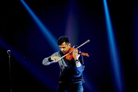Singer-violinist Balabhaskar. (Photo |Facebook )
