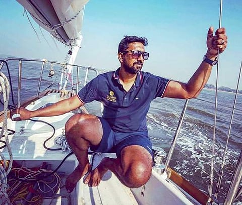 Abhilash Tomy (Photo | Facebook/ Abhilash Tomy)