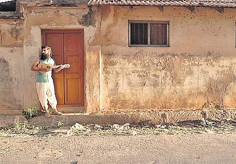 Vasu Dixit in a still from the Mysuru music video