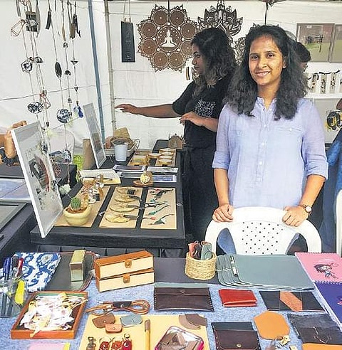 The National Institute of Design stall at Bengaluru Design Week.