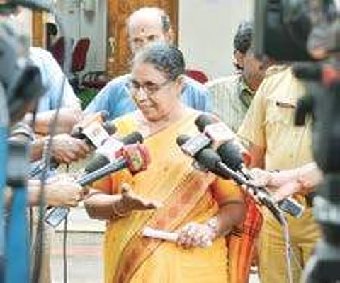 Kerala Women’s Commission chairperson MC Josephine (File | EPS)