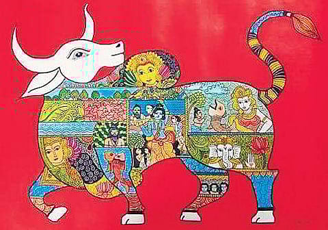 Encounter with Dharma the Bull