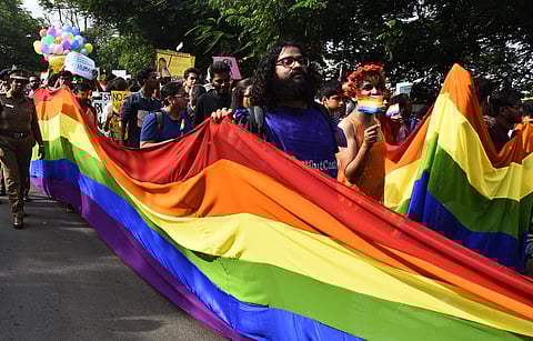 The Chennai pride parade (Photo | PTI)