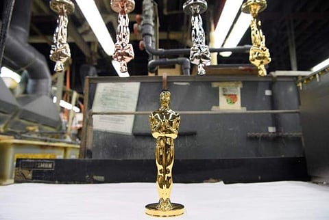 An image of the prestigious Oscar trophy (Photo| Twitter/NASA)