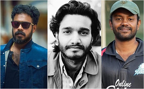 (L-R) Tinu Pappachan, Nirmal Sahadev and Prasobh Vijayan.