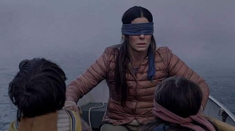 Sandra Bullock in Bird Box. (Photo | Twitter)