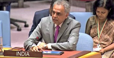 India's Permanent Representative to the United Nations Syed Akbaruddin (Photo | Twitter)