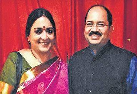 Dr Balemarthy Kasyapa and Balemarthy Aruna (Photo |EPS)