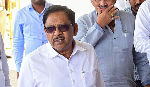 Former Karnataka deputy chief minister G Parameshwara (File photo | PTI)