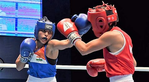Indian pugilist Manju Rani (Photo | BFI Official Twitter)