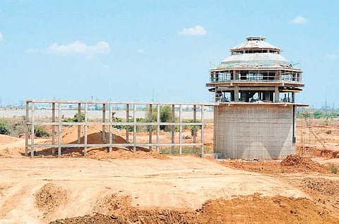 The reservoir, being built by combining two lakes in Thervoy Kandigai and Kannankottai villages, was supposed to be ready by September 30 | Express