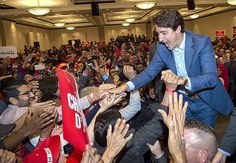 Canadian Prime Minister leader Justin Trudeau.( Photo| AP)