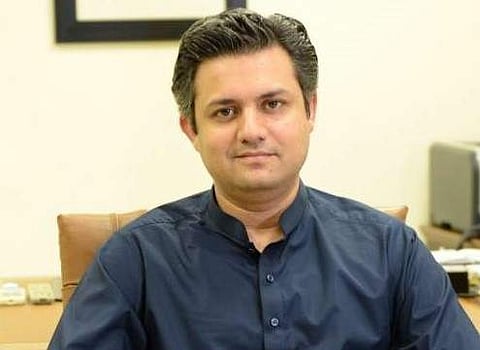 Pakistan Minister for Economic Affairs Division Hammad Azhar (Photo| Facebook/ @HammadAzharPTI)