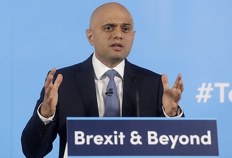Sajid Javid (Photo | AP)