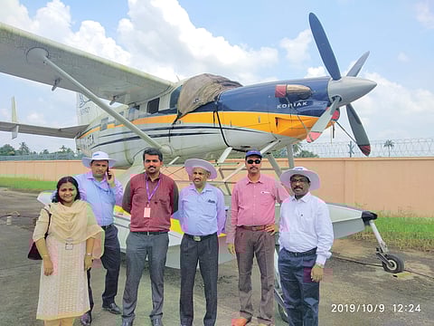 Seabird Seaplane, which launched its services to Lakshadweep in 2015, had fallen into bad times, defaulting on the loans from the Federal Bank. (Photo | Special arrangement)