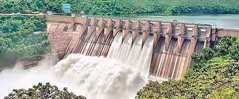 Water released from Somasila Reservoir to River Penna on Sunday I Express