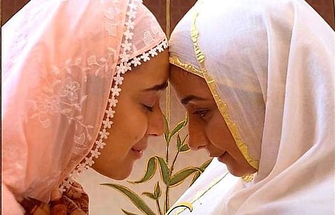 Swara Bhasker and Divya Dutta in 'Sheer Qorma' poster.