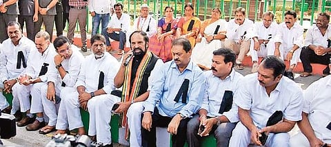 Telangana Congress leaders (File Photo |EPS)
