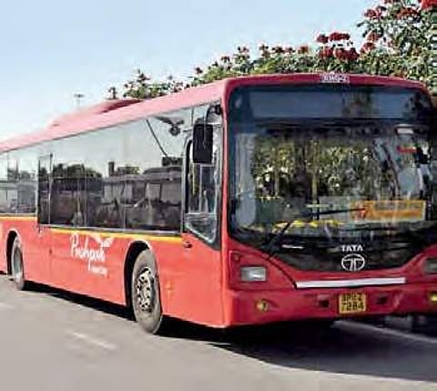 Pushpak bus (File Photo |EPS)