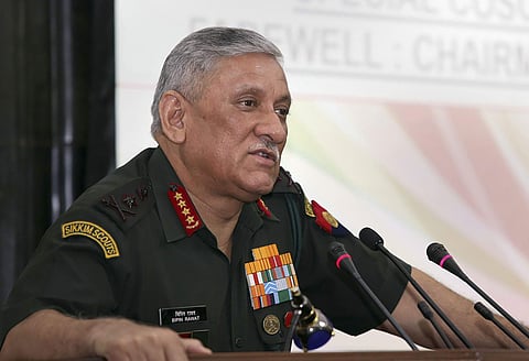 Army Chief General Bipin Rawat. (Photo | PTI)