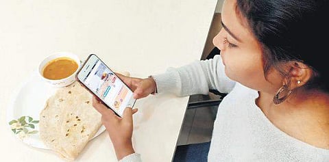 APP For grub! the calory counter