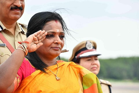Telangana's new Governor Tamilisai Soudararajan. (File Photo | Twitter)
