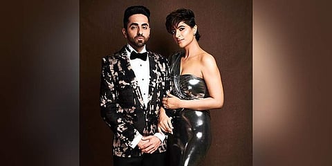 Husband and wife Ayushmann Khurrana and Tahira Kashyap. (Photo | Instagram)