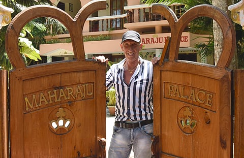 Martien Weber, owner of the Maharaju Palace at Kovalam | B P Deepu