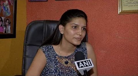 Sapna Chaudhary, the Haryanvi singer-dancer. ( Photo | ANI )