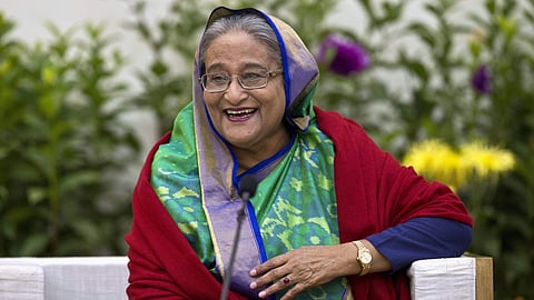 From exile in Delhi, Sheikh Hasina says millions will boycott Bangladesh polls after Awami League ban