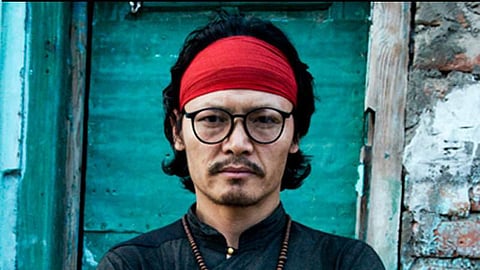 Tibetan poet, writer and activist Tenzin Tsundue.