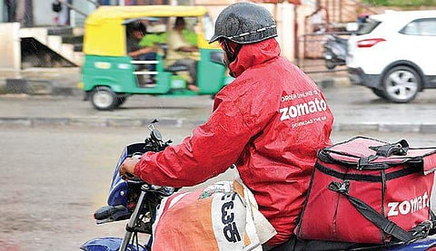 Social security might just be a short distance away for delivery boys such as the one in this picture.