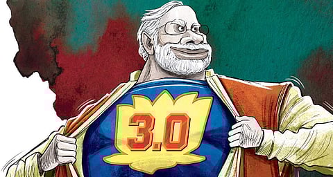Record drum roll in states signals Modi 3.0
