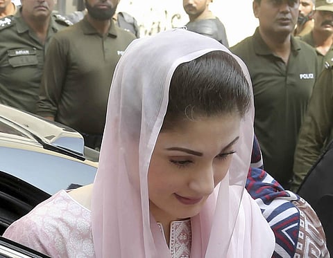 Maryam Nawaz, daughter of arrested former Prime Minister Nawaz Sharif (File Photo| AP)