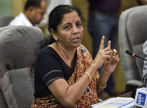 Finance Minister Nirmala Sitharaman. (Photo | PTI)