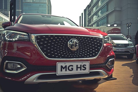 For representational purposes. (Photo | Facebook, MG Motor India)