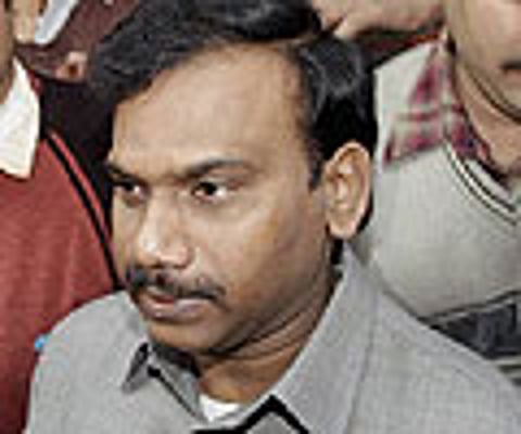 A file photo of former Telecom Minister A Raja who was acquitted in 2G scam case. (PTI)