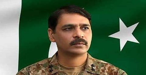 Pakistan military spokesman Major General Asif Ghafoor (Photo | Asif Ghafoor Twitter)