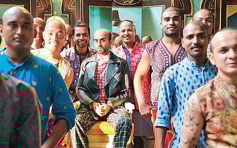 Film Poster of Ayushmann Khurrana starer, Bala.