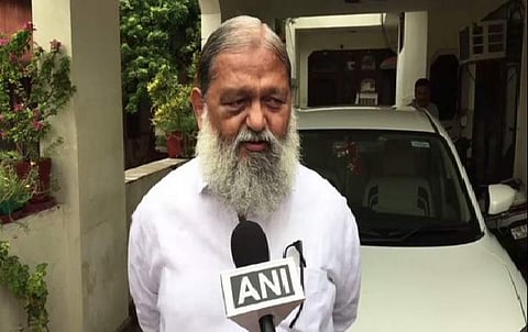 Haryana Health Minister Anil Vij (File Photo | ANI)