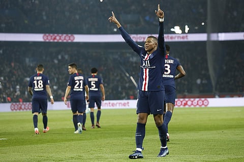 PSG's Kylian Mbappe. (Photo | AP)