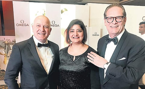 Vasundhara Das with Jean Claude and Oliver