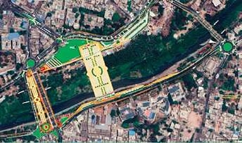 Picture of proposed bridge