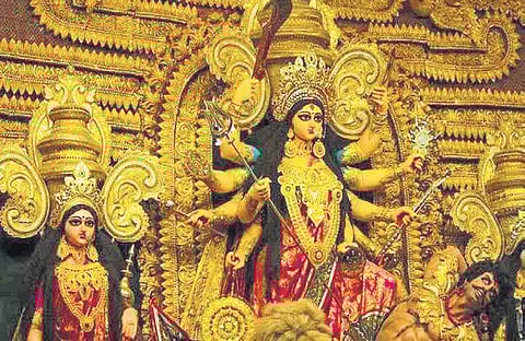 Utpal Ghosh, president of Navapally Puja Samity, CR Park, New Delhi