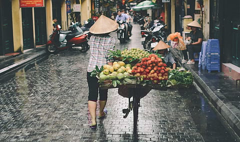 A shot of the streets of Hanoi. (Photo | Pexels.com)