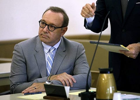 'House of Cards' actor Kevin Spacey attends a pretrial hearing at a district court in Nantucket, Massachusetts. (Photo | AP)