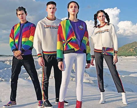 From the Manish Arora Paris X Koovs unisex line