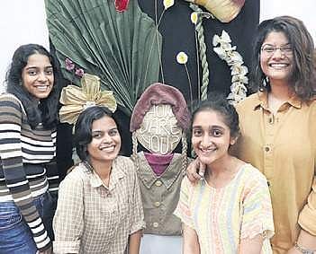 (From left) Aparna Balasubramanian, Saavi Garg, Jaspreet Kaur and Arushi Shrivastava